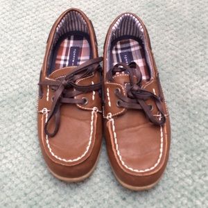 Tommy Hilfiger Boys Brown Loafers
